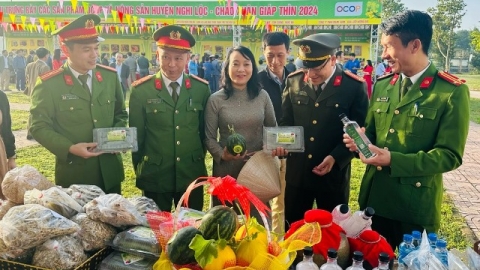 Huyện Nghi Lộc: Khai mạc Tuần lễ giới thiệu, quảng bá sản phẩm OCOP và nông sản