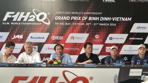 UIM F1H2O World Championship Grand Prix of Binh Dinh 2024 sẵn sàng cho ngày khai mạc