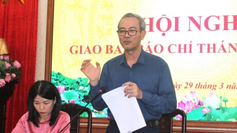 Nam Định tổ chức Hội nghị giao ban báo chí tháng Ba