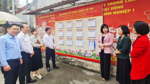 Quận Lê Chân hoàn thành lấy ý kiến cử tri về sắp xếp đơn vị hành chính phường