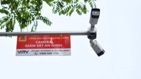 Camera khép kín địa bàn hỗ trợ công an phá án, đảm bảo an ninh trật tự