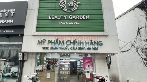 Cửa hàng mỹ phẩm Beauty Garden Hà Nội bày bán nhiều hàng hoá nhập lậu