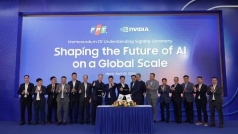 FPT và Nvidia bắt tay xây nhà máy trí tuệ nhân tạo