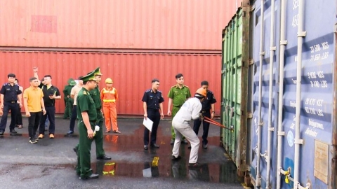 Hải Phòng tạm giữ 6 container hàng hóa kim loại nhập lậu, trị giá hơn 30 tỷ đồng