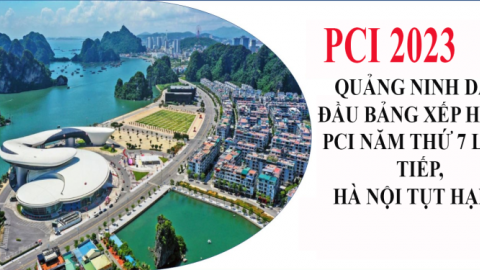 PCI 2023: Quảng Ninh dẫn đầu bảng xếp hạng PCI năm thứ 7 liên tiếp, Hà Nội tụt hạng