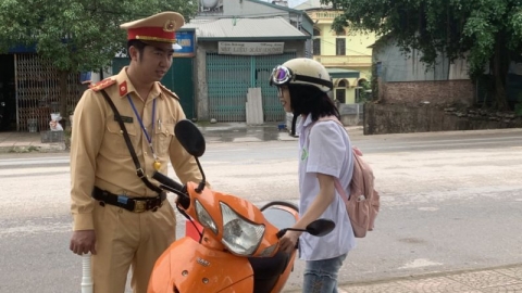 Quảng Ninh: Quyết liệt xử lý vi phạm đối với người điều khiển mô tô, xe máy điện