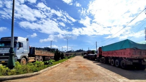 Kim ngạch xuất nhập khẩu qua Cửa khẩu quốc tế Nam Giang, tỉnh Quảng Nam giảm 52%