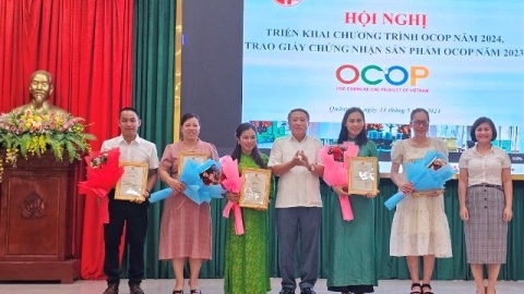 Quảng Trị công nhận 5 sản phẩm đạt OCOP 4 sao cấp tỉnh năm 2023