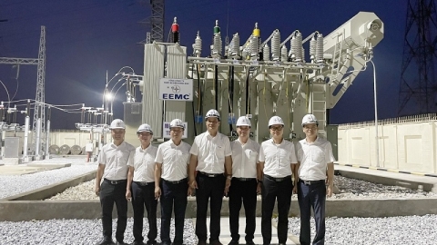 Đóng điện hoàn thành công trình TBA 110kV Trà Linh, tỉnh Thái Bình