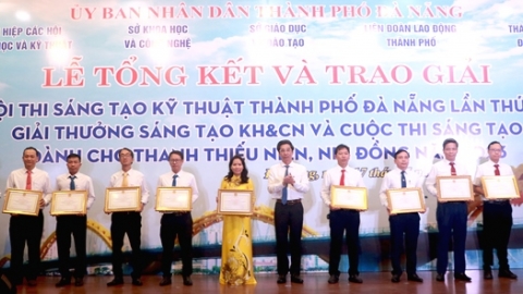 Đà Nẵng nhận Giải thưởng Sáng tạo khoa học và công nghệ Việt Nam 2023