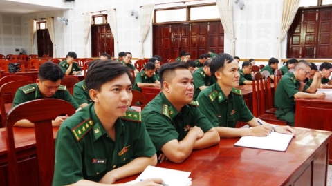 Bộ đội Biên phòng tỉnh An Giang tuyên truyền kỷ niệm 134 năm Ngày sinh Chủ tịch Hồ Chí Minh