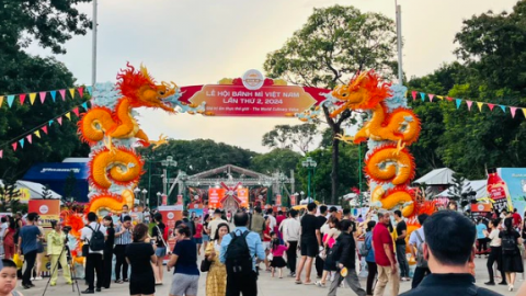 Lễ hội Bánh mì Việt Nam 2024 thu hút hơn 100.000 lượt khách