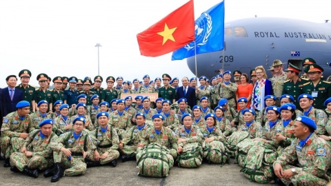 Nhiều đóng góp trong hoạt động gìn giữ hoà bình của Việt Nam được Liên Hợp quốc ghi nhận