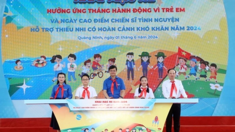 Quảng Ninh: Khai mạc hè, hưởng ứng Tháng hành động vì trẻ em năm 2024