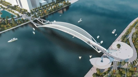 Đề xuất chủ trương đầu tư dự án xây dựng cầu đi bộ bắc qua sông Sài Gòn