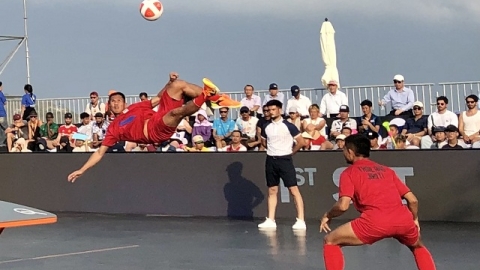 Kết thúc Giải Teqball Thế giới 2024: Các VĐV Thái Lan gây bất ngờ lớn
