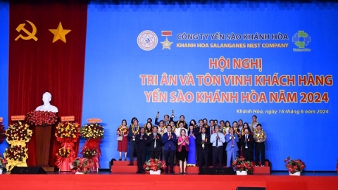 Công ty Yến sào Khánh Hòa long trọng tổ chức hội nghị tri ân khách hàng Yến sào Khánh Hòa 2024