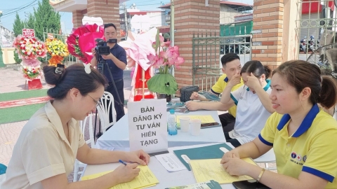 Nhiều người dân Nam Định đăng ký hiến tặng giác mạc