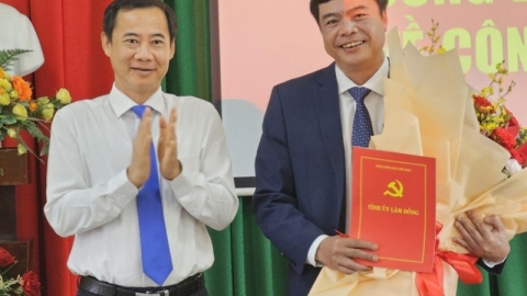 Đồng chí Đặng Đức Hiệp được điều động giữ chức vụ Bí thư Thành ủy Đà Lạt, tỉnh Lâm Đồng, nhiệm kỳ 2020-2025