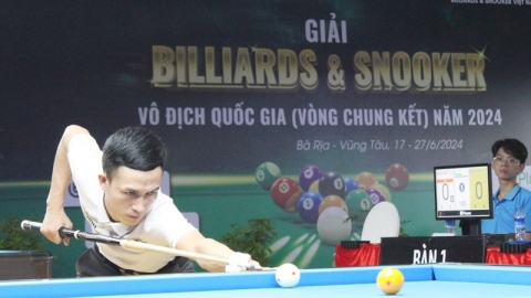 Giải Billiards & Snooker vô địch quốc gia năm 2024 tại Vũng Tàu