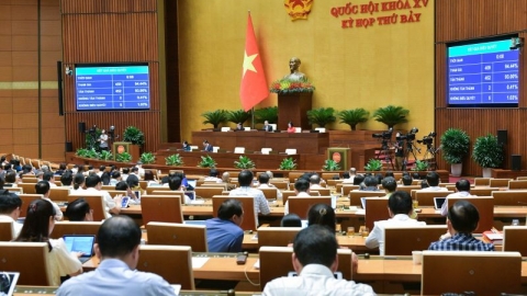 Quốc hội biểu quyết thông qua Nghị quyết thí điểm bổ sung một số cơ chế, chính sách đặc thù phát triển tỉnh Nghệ An, TP. Đà Nẵng