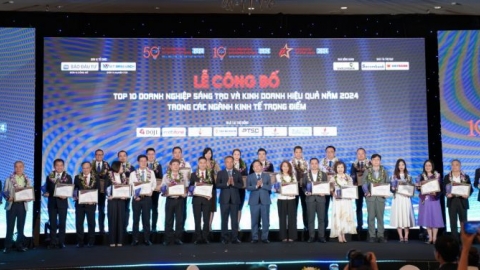 Petrovietnam và nhiều đơn vị thành viên đạt TOP 10 doanh nghiệp Sáng tạo và Kinh doanh hiệu quả