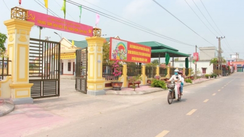 34 xã ở Nam Định đã được công nhận nông thôn mới kiểu mẫu