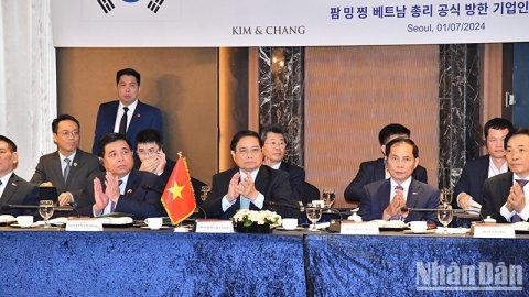 Hoan nghênh, khuyến khích các tập đoàn Hàn Quốc đầu tư vào các dự án quy mô lớn ở Việt Nam