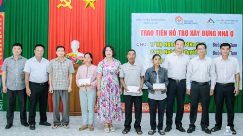 Đắk Lắk: Hỗ trợ 500 triệu đồng để xây nhà tình nghĩa cho các hộ nghèo huyện Krông Bông