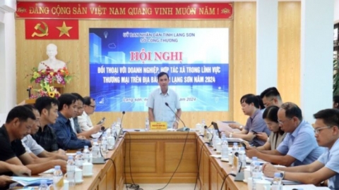 Lạng Sơn: Đối thoại với các doanh nghiệp, hợp tác xã trong lĩnh vực thương mại