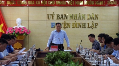 Chủ tịch UBND tỉnh Lạng Sơn kiểm tra dự án nâng cấp Quốc lộ 4B
