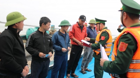 Nam Định xử lý triệt để tàu cá vi phạm khai thác IUU