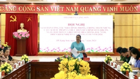 TP. Lạng Sơn: Giao ban công tác nội chính, phòng chống tham nhũng, cải cách tư pháp