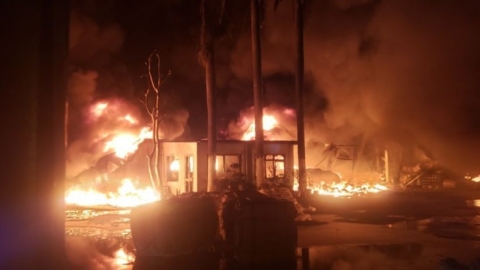 Làm rõ nguyên nhân vụ hỏa hoạn xảy ra tại cơ sở kinh doanh sản xuất bao bì ở Phúc Yên