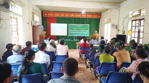 44 cộng đồng dân cư huyện Quế Phong được hưởng lợi từ nguồn thu ERPA