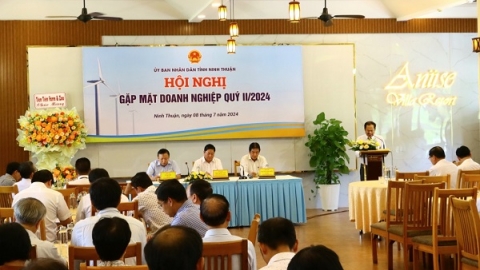 Ninh Thuận: Hội nghị gặp mặt doanh nghiệp quý II/2024 thành công tốt đẹp