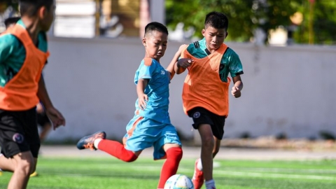 Bốc thăm vòng 1/8 lứa tuổi U10 Giải Bóng đá Nhi đồng Cup Báo Thanh Hoá năm 2024
