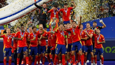 Hạ gục Anh ở phút 86, Tây Ban Nha đăng quang vô địch EURO 2024