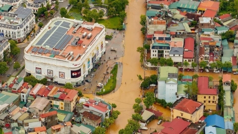 Cục QLTT tỉnh Sơn La khắc phục ảnh hưởng từ cơn bão số 2