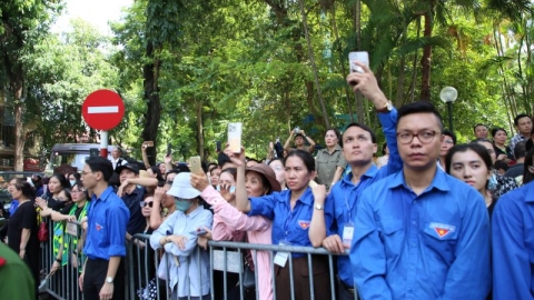 Nhân dân tiễn biệt Tổng Bí thư Nguyễn Phú Trọng