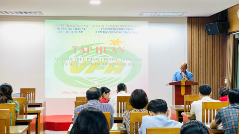 Hòa Bình: Tập huấn an toàn thực phẩm Chương trình OCOP năm 2024