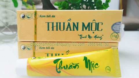 Thu hồi, tiêu hủy trên toàn quốc kem bôi da Thuần Mộc - Hộp 1 tuýp 16g