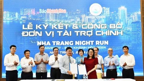 Khánh Hòa: Họp báo về giải “Nha Trang Night Run Sanvinest - Báo Khánh Hòa 2024”