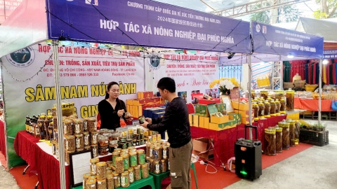 Sản phẩm OCOP góp phần bảo tồn giá trị văn hóa, bản sắc dân tộc