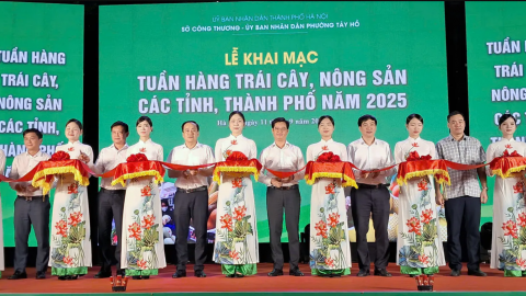 50 đơn vị tham gia ‘Tuần hàng trái cây, nông sản các tỉnh, thành phố năm 2025’