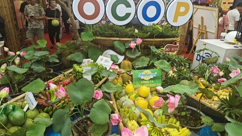 Thạch Thất tổ chức triển lãm quảng bá sản phẩm OCOP và làng nghề phục vụ du lịch