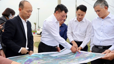 Hải Phòng: Kiểm tra công tác GPMB, đôn đốc tiến độ giải ngân vốn đầu tư công các dự án khu vực Kim Thành