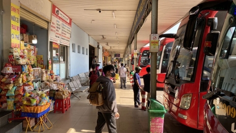 Vé xe khách dịp lễ 30/4 tăng mạnh, cao nhất tới 40%