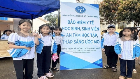 Lâm Đồng hỗ trợ 55% mức đóng BHYT cho học sinh, sinh viên năm học 2026-2027