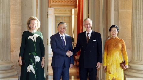 Tổng Bí thư, Chủ tịch nước Tô Lâm hội kiến Nhà vua Vương quốc Bỉ Philippe